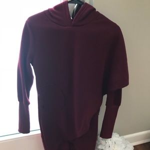 Dark Rose sweater that is super comfy.